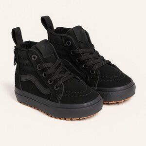 Vans Sk8-Hi MTE Toddler Sneakers Size 4.5 – Black Suede High Tops (Like New)